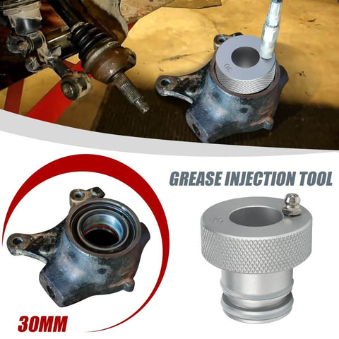 30mm Wheel Bearing Greaser Tool for Can Am Maverick Commander Outlander UTV ATV Bearings 6063 Aluminum Alloy with Knurl Grip