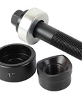 Beefy Heavy Duty Manual Knockout Punch Kit For Metal Sheets And Conduit Boxes 1 Inch Hole Punch And Die Set With Draw Stud