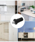 Plastic Spring Loaded Cabinet Pins Kit 50 Pack With Iron Core No Fuss Quick Install Tension Pins For Cabinet Doors