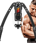 Get Pumped With East Mount Twister Arm Exerciser Featuring Adjustable 22-440 Lbs Hydraulic Power for strength training, featuring durable steel construction.