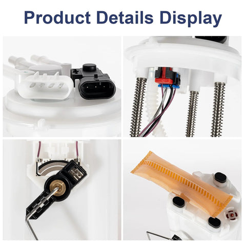 Electric Fuel Pump Module Assembly For 1997 1998 1999 2000 Chevy S10 GMC Sonoma And Isuzu Hombre 2.2L L4 details display