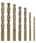 29 Piece M35 Cobalt Drill Bit Set For Steel Wood Plastic Sheet Metal With Durable Round Shank And Cup Type Holder Ideal For Pros And DIYers