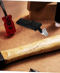 Flexible Spring Latch Car Hood Catch Heavy Duty Elastic Draw Latch with tools in a workshop setting