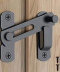 180 Degree Flip Sliding Barn Door Lock For Privacy That Is Easy To Unlock And Hard To Force Kid Proof And Pet Safe Latch