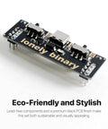 Dope Diy Electronics Kit Packaged With Two Full Size And Two Half Sized Breadboards Alongside A Smooth Switching Usb C Power Unit For Quick Prototyping And No Sweat Circuit Building, featuring a black PCB with USB-C ports.