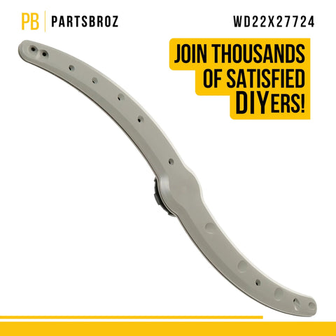 Lower Dishwasher Spray Arm Replacement For GE Hotpoint Haier Models That Fits Easy And Keeps Dishes Clean Replaces AP7219298