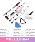 Fast Heat Up Steam Mop And Portable Handheld Steamer For Hardwood Floors Carpet Tile Grout complete tool kit with accessories.