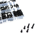 Self Tapping Electronic Screw Set For Computer DIY Gear And Repairs 700 Piece Kit With Black Plated Phillips Flathead Tiny Screws M1.4 M1.7