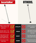 Comparison of 3 In 1 Door Security Bar For Home, Apartment, And Travel with a competitor.