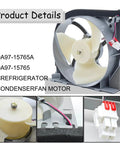 Condenser Fan Motor Replacement For Samsung Refrigerator Fits RF263BEAESP AA-04 RF263BEAEBC AA-04 with OEM Parts DA97-15765A