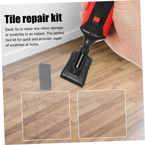 Floor And Tile Repair Wax Kit For Porcelain And Ceramic Tiles Quick Drying Hard Wax Filler For Chips And Scratches