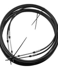 Two Pack 20Ft Marine Throttle And Shift Remote Control Box Cable For Yamaha Outboard Boats, 6 Meter 236In Black 3300 33C Type