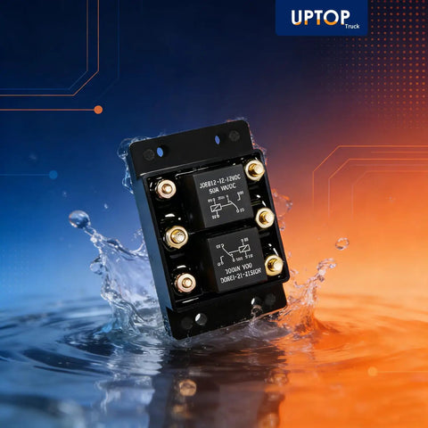 12V Forward And Reverse Relay Module For Tarp Systems, Winch Motors, Hoists, Snow Plows And Lifts, Replaces 5541100 ATP0110