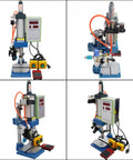 Desktop Pneumatic Punch Press Machine with 110V Power and 440 lb and 200 kg Force, Digital Display Controller, 0.6 Inch Die Hole