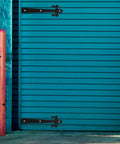 Flat Embossed Garage Door Hardware Set With Decorative Handles For 8 And 10 Inch Hinges Built To Last Iron Hinges Photo