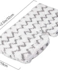 Heavy Duty Steam Mop Replacement Pad For Pocket Steam Mop Models S3501 S3601 S3901 S2901 S2902 S3550, grey microfiber pad