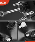Heavy Duty Vacuum Brake Booster With Integrated Sensor For Cadillac And Chevy Models close-up of mounting hardware and connections.