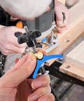 Woodworking Hold Down Clamp Set With T Slot Clips And Track Clamp System For Carpenter Use Pro Grade T Track Clamps