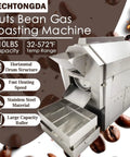 Commercial Gas Coffee Roaster With 110 Lb Drum Capacity For Roasting Beans Nuts Seeds Chestnuts Peanuts Walnuts And More Beefy Heavy Duty