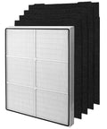 Premium True HEPA Filter Replacement For Whirlpool Whispure AP450 And AP510 with 4 carbon pre-filters.