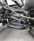 Close-up of All In One Go Kart Build Kit with Four Wheel Drive 40 Inch Rear Axle 48V 1000W Motor Differential Wheels.