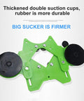 Kick Your Renovation Up A Notch With This 16 Piece Diamond Hole Saw Kit. These Wet Dry Tile Cutters Drill Smooth Holes In Glass Marble Granite And Ceramic Tiles From 6 To 50 Mm Using Our Dual Suction Guide For Precision. green dual suction guide for tile hole saw kit