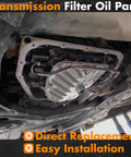 CVT Transmission Filter Oil Pan Gasket Kit For Toyota Corolla And Corolla iM 2014 To 2022 installed under car