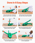 Step-by-step guide using Heavy Duty Banding Strapping Kit With Sealer Tool And Gloves for pallet packaging and moving.