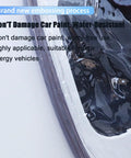 Grip Tight Magnetic EV Charger Cover For Cadillac Optiq 2025 To 2026 showing embossed water-resistant fabric covering a charging port.