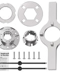 Washing Machine Hub Kit For Top Loaders With TB123A Spanner Wrench Fit For Whirlpool Maytag And Kenmore OEM Style Hub Replacement No Fuss Easy Install And Precise Fit, metal parts and screws
