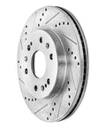 Front Brake Kit With Drilled And Slotted Rotors And Ceramic Pads For Chevy GMC Silverado Suburban Express Sierra Savana Yukon XL