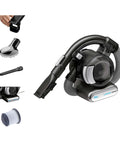 Dustbuster Flex Cordless Handheld Vacuum For Home Pet And Car Cleaning, 20V Max Battery, with accessories and flexible hose.