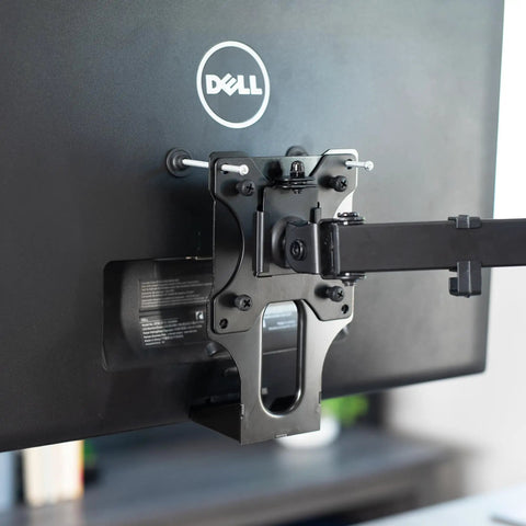 VESA Adapter Plate Mounting Bracket For Dell S Series Monitors S2340L S2440L S2340M S2240L S2240M Black Easy Install on back of Dell monitor