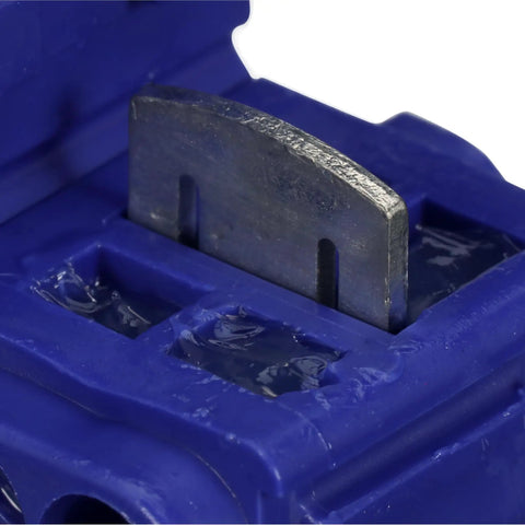 Blue Insulation Displacement Connector for Inline Wire Taps No Cut Wiring Self Stripping IDC 804 Works With 18 Gauge 16 Gauge Solid Or Stranded And 14 Gauge Stranded, 25 Per Pouch, Ideal For Car Boat And RV Electrical Wiring