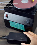Power supply and control panel of Heavy Duty Electric Wet And Dry Belt Sander With Seven Speeds Up To 3350 Rpm.