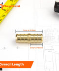 Half Inch PEX B Brass Fittings Set With Drop Ear Elbows Tees And Couplings For Plumbing Includes 5 Brass Elbows And 10 Stainless Cinch Clamps For DIY Ready Easy PEX Installation, brass fitting with tape measure and blueprint background