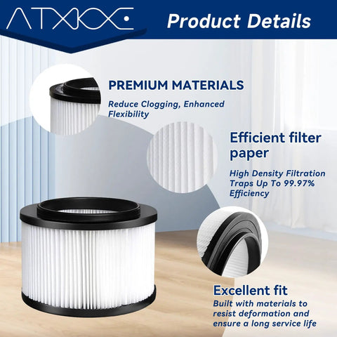 Premium Replacement Filter For 9-17810 Craftsman Wet Dry Vac Fits 3 And 4 Gallon Vacuums details and specifications