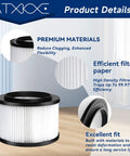 Replacement Filter For 3 To 4 Gallon Wet Dry Vacuums That Fit Craftsman 9-17810 features and materials