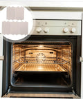 5 Pack Mica Flakes Microwave Oven Heat Resistant Plates Insulation Sheet Replacement shown with oven
