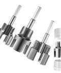 Pro Grade All In One Pipe Thread Cutting Tool With Integrated Internal And External Threading PVC PPR MPP Tubing Electric Drill Kit
