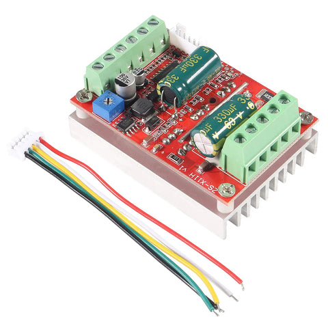 Beefy 450W Brushless Hall DC Motor Driver For 6 To 60V Systems With Three Phase PWM Control 16A Continuous 20A Peak