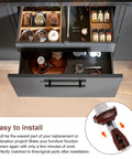 Premium Heavy Duty Center Mount And Undermount Drawer Slides keeping your drawers gliding smooth with organized kitchen drawer.