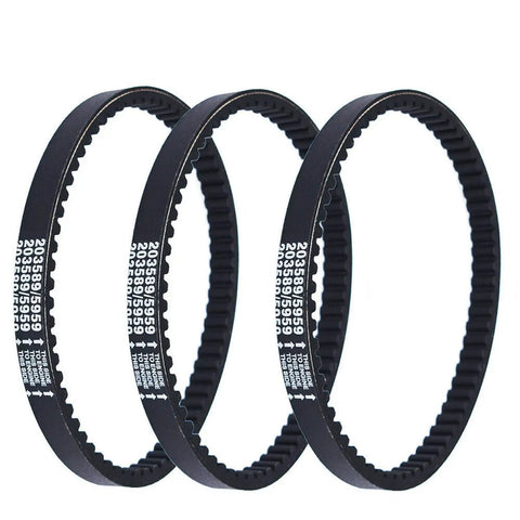 30 Series Go Kart Drive Belt Replaces 5959 and 203589 for Torque Converter Kits Durable Rubber Belt for 5 HP to 7 HP Engines