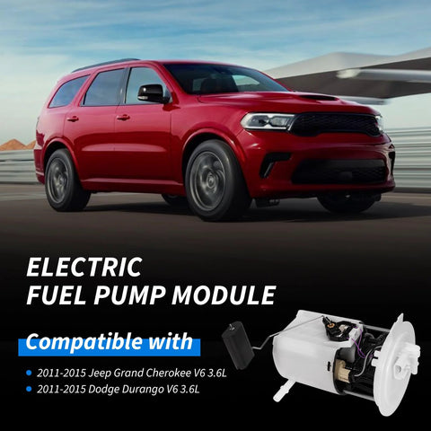 Dual Electric Fuel Pump Module With Sending Unit Fits 2011 2015 Jeep Grand Cherokee And Dodge Durango 3 6L V6 Replacement