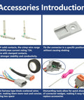 416 Piece DT Connector Kit With Crimping Pliers And Removal Tool, accessories introduction with connectors and tools