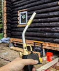 Propane Torch Head With High Intensity Trigger Start And Self Ignition Adjustable Flame And Flame Lock For Welding Brazing