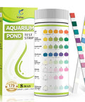 175 Count Aquarium Water Test Strips For Fish Tanks And Ponds Delivers Hella Sharp Ammonia Nitrite Testing in sealed case.