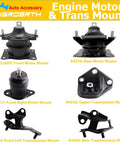 Honda Accord 2003 2004 2005 2006 2007 2.4L Automatic Beefed Up Engine And Transmission Mount Replacement Kit components display
