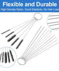 Carburetor Cleaning Kit Pro Grade All In One With Torch Tip Cleaner Stainless Steel Tools 13 Cleaning Lines 10 Needles 5 Nylon Brushes
