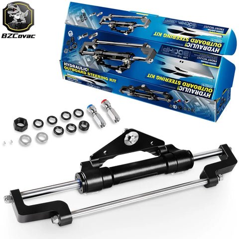 Hydraulic Outboard Steering Cylinder Model HC5345 3 For Multi Engine Boats Up To 350 HP Per Engine Front Mount